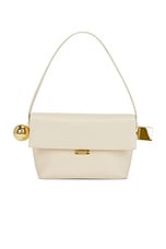JACQUEMUS Le Rond Carre Bag in Light Ivory | FWRD