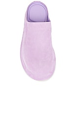 JACQUEMUS Les Mules Bricciola in Lilac, view 4, click to view large image.