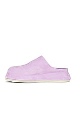JACQUEMUS Les Mules Bricciola in Lilac, view 5, click to view large image.