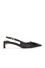 JACQUEMUS Les Slingbacks Duelo B in Black, view 2, click to view large image.