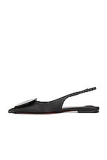 JACQUEMUS Les Slingbacks Duelo P in Black, view 5, click to view large image.