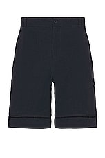 SIMKHAI Dean Shorts in Midnight, view 1, click to view large image.