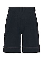 SIMKHAI Dean Shorts in Midnight, view 2, click to view large image.