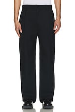 SIMKHAI Kane Relaxed Pants in Black, view 3, click to view large image.