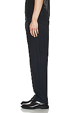 SIMKHAI Saul Darted Straight Leg Pant in Midnight, view 4, click to view large image.