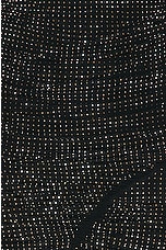 SIMKHAI Abrah Mock Neck Mini Dress in Black, view 5, click to view large image.