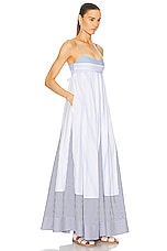 SIMKHAI Dixie Maxi Dress in Stripe Multi, view 2, click to view large image.