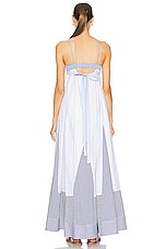 SIMKHAI Dixie Maxi Dress in Stripe Multi, view 3, click to view large image.
