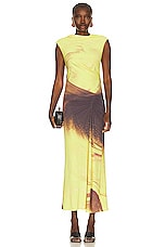 SIMKHAI Acacia Midi Dress in Luminary Print, view 1, click to view large image.