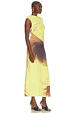 SIMKHAI Acacia Midi Dress in Luminary Print, view 2, click to view large image.