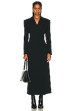 SIMKHAI Silvia Tailored Coat in Black, view 2, click to view large image.