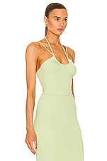 SIMKHAI Hartley Tank Top in Pear, view 2, click to view large image.