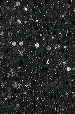 SIMKHAI Karlena Crop Top in Black, view 5, click to view large image.