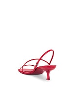 SIMKHAI Cedonia Strappy Kitten Heel Sandal in Rose, view 3, click to view large image.