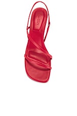 SIMKHAI Cedonia Strappy Kitten Heel Sandal in Rose, view 4, click to view large image.