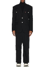 Junya Watanabe Levi's W Blazer in Black, view 5, click to view large image.