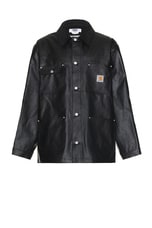 Junya Watanabe x Carhartt Jacket in Black, view 1, click to view large image.