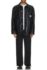 Junya Watanabe x Carhartt Jacket in Black, view 5, click to view large image.
