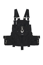 Junya Watanabe x MXDVS Vest in Black, view 2, click to view large image.