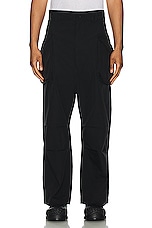 Junya Watanabe Bio Washed Cargo Pant in Black, view 4, click to view large image.