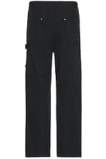 Junya Watanabe Oxford Cargo Pants in Black, view 2, click to view large image.