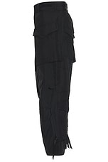 Junya Watanabe Cargo Pants in Black, view 3, click to view large image.