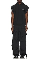 Junya Watanabe Cargo Pants in Black, view 6, click to view large image.