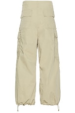 Junya Watanabe Oxford Cargo Pants in Beige, view 2, click to view large image.