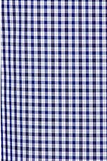 Junya Watanabe Gingham Shirt in White & Black, view 3, click to view large image.