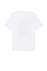 Junya Watanabe Paris Fashion Week T-Shirt in White, view 2, click to view large image.