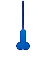 JW Anderson Penis Charm in Sky Blue, view 1, click to view large image.