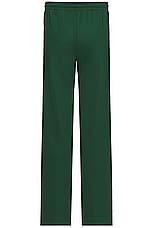 JW Anderson Bootcut Track Pants in Racing Green, view 2, click to view large image.