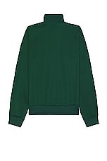JW Anderson Anchor Half Zip Track Top in Racing Green, view 2, click to view large image.