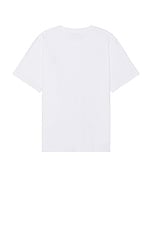 JW Anderson Puffin Embroidery T-Shirt in White, view 2, click to view large image.