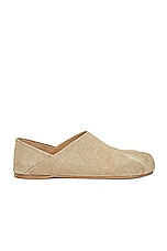 JW Anderson Paw Loafer in Taupe, view 1, click to view large image.
