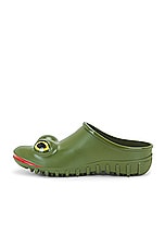 JW Anderson x Wellipets Frog Loafer in Green, view 5, click to view large image.