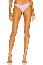 JADE SWIM Most Wanted Bikini Bottom in Lilac, view 1, click to view large image.