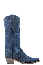 Kemo Sabe Eastwood Boot in Distressed Navy, view 1, click to view large image.