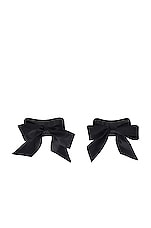 Kiki de Montparnasse My Tie Cuffs in Black, view 1, click to view large image.