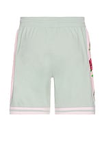 KidSuper Brooklyn Botanics Soccer Bottoms in Pink, view 2, click to view large image.