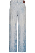 KidSuper Performers Distressed Jean in Blue & Grey, view 2, click to view large image.