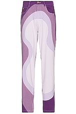 KidSuper Pants in Purple, view 1, click to view large image.