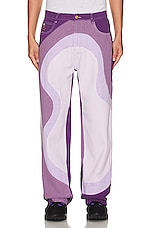 KidSuper Pants in Purple, view 6, click to view large image.