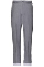KidSuper Removeable Panels Trousers in Grey, view 1, click to view large image.