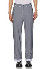 KidSuper Removeable Panels Trousers in Grey, view 6, click to view large image.
