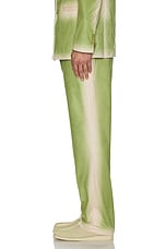 KidSuper Gradient Suit Bottom in Green, view 5, click to view large image.