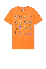 KidSuper T-shirt in Peach, view 1, click to view large image.
