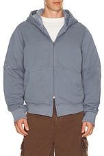 kiko様 Kiko Kostadinov x Fox Racing Sherpa Zip Fleece Hoodie in Dark