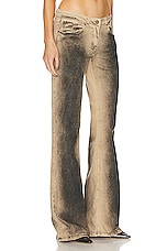 KNWLS Alice Bootcut in Distressed Sand, view 2, click to view large image.