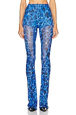 KNWLS Halcyon Legging in Aqua Leo, view 1, click to view large image.